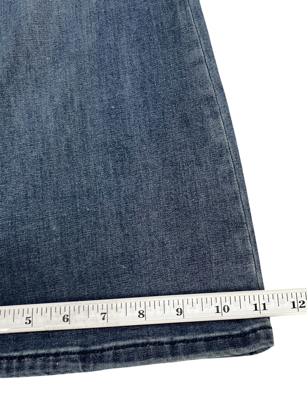 Free People Penny Women’s Size W28 High Rise Wide Leg Pull-On Flare Jeans Blue - Picture 8 of 16